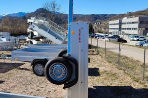 Carrello appendice rimorchio auto mono asse