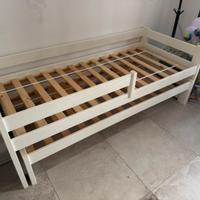 Letto singolo con secondo letto estraibile