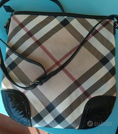 Borsa tracolla Burberry Tartan