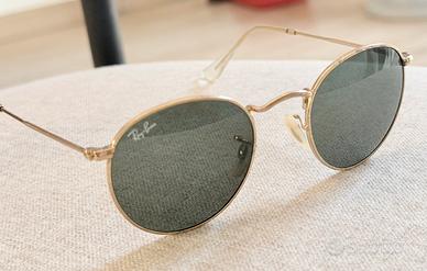Ray-ban round metal
