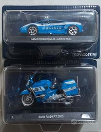 Lamborghini Gallardo 2004 + BMW R 850 RT 2003 - Po