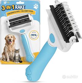 Spazzola per Cani & Gatti, 3 in 1