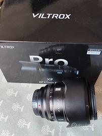 viltrox 27mm f1.2 per fuji