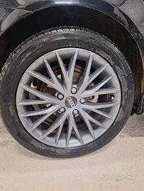 cerchi in lega e gomme seat audi volkswagen 17 