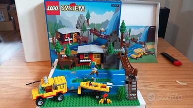 LEGO 6552 Rocky River Retreat-Vintage completo CIB