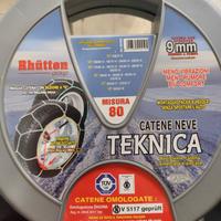 catene da neve mai usate