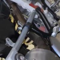 Pedane passeggero cross motard fantic 125