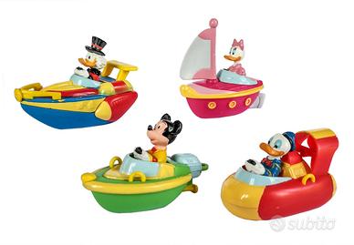 GADGET TOPOLINO BARCHE 4 modellini