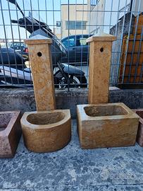 Fontane in marmo giallo reale