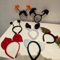 Set cerchietti festa a tema