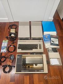 set Commodore 64 con tutti gli accessori in foto
