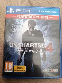 nuovo Gioco PS4  Uncharted 4