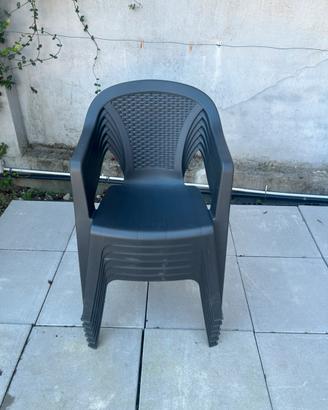 Set di sedie da giardino