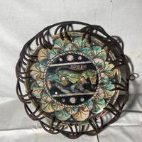 Piatto con cornice in ferro Bologna Mingazzi Itali