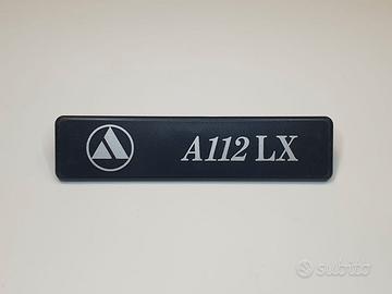 FREGIO AUTOBIANCHI A112 LX