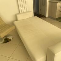 Divano letto bianco