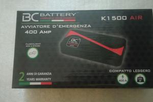 Bc Battery Avviatore emergenza K 1500 Air 400 Amp