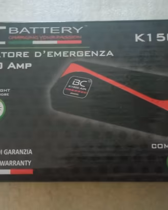 Bc Battery Avviatore emergenza K 1500 Air 400 Amp