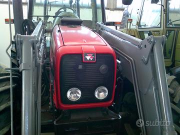 massey ferguson 6460 con caricatore ant