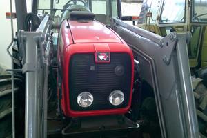 massey ferguson 6460 con caricatore ant