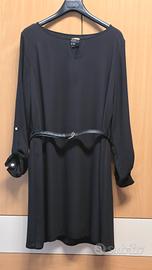 Vestito nero Atmosphere con cintura - Taglia M 
