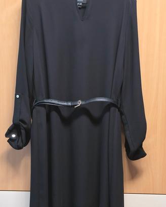 Vestito nero Atmosphere con cintura - Taglia M 