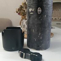 Custodia originale + paraluce per Nikon 80-200 2.8