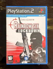 Rainbow Six Lockdown PS2.