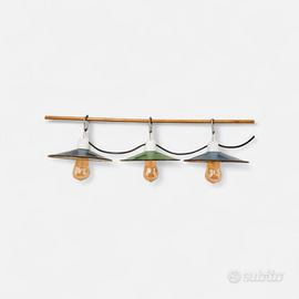 Lampade (3) Vintage Smaltate Industrial