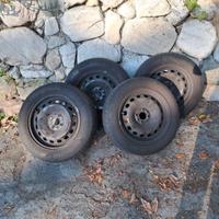 Cerchi acciaio Fiat Panda R15 – gomme a fine vita