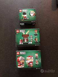 Lego brickheadz natale 40274 + 40353 + 40425 nuovi