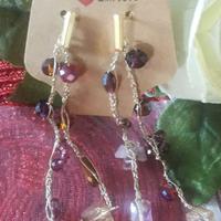 Orecchini con cristalli by Yv