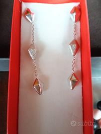 Orecchini in oro bianco 