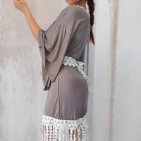 Maxi-Abito con Frange Cuore