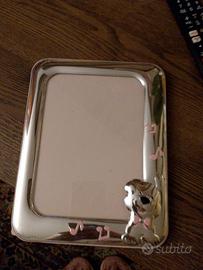 Cornice bimba laminato argento Valenti & co.