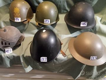 elmetti Italia/Inghilterra/Roma/Olanda