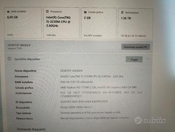 Portatile DELL inspirion