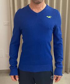 Pullover in cotone maniche lunghe Hollister M