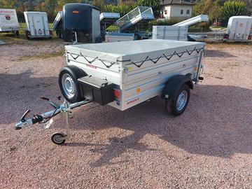 Carrello rimorchio auto con sovrasponde