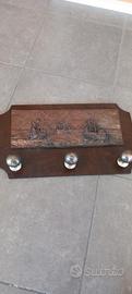 attaccapanni marinaresco ottone e bronzo