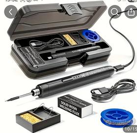 saldatore con ricarica usb