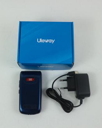 ULEWAY G380D-SE BLUE TELEFONO CELLULARE ANZIANI