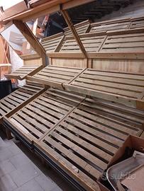 bancarelle in legno