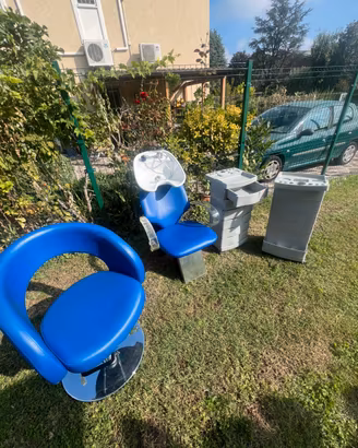 sedia e lavavo parrucchiera