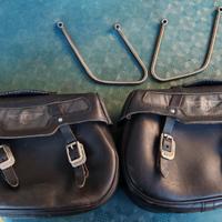 BORSE/BISACCE LATERALI PER HARLEY DAVIDSON SOFTAIL