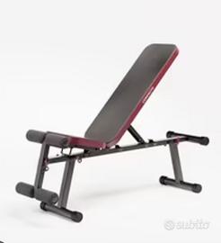 panca più kit pesi tutto nuovo 