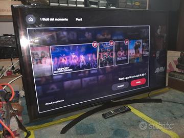 Tv lg 49''tv smart funzionante