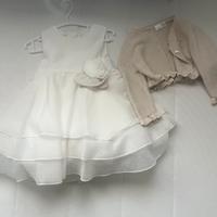 Abito e cardigan iDo 9 mesi 74 cm per cerimonia