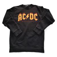 Felpa AC/DC Nera Vintage - Taglia S Unisex Ottime