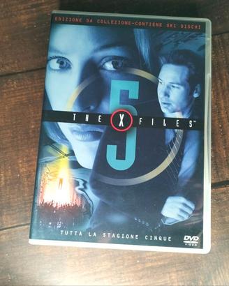 DVD X-Files – Stagione 5,Cofanetto Digipak